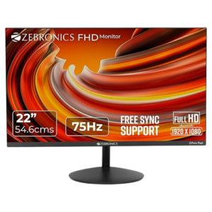 ZEBRONICS 22 inch 75Hz