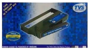 TVSE -E RP 45 Dot Matrix Printer Ribbon Cartridge, Black